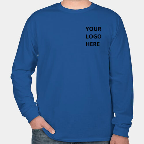 Custom Heavy Cotton™ Long Sleeve T-Shirt Thumbnail